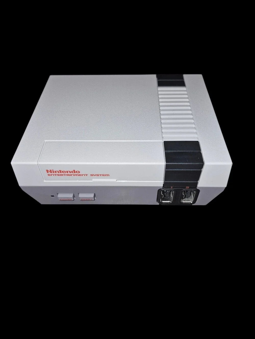 Nintendo Retro Mini Console in White and Black with Red Logo